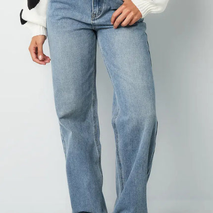 UNICORN Denim jeans wild heart blue s m l