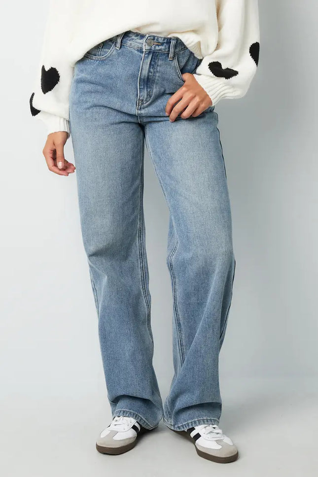 UNICORN Denim jeans wild heart blue s m l