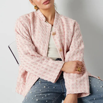 UNICORN Bomber jacket refined must - Pink S M L