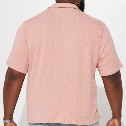 UNICORN Men's shirt pink white s m l xl xxl xxxl