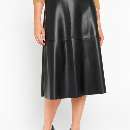 UNICORN Women's faux leather skirt midi length xs s m l xl xxl xxxl xxxxl xxxxxl