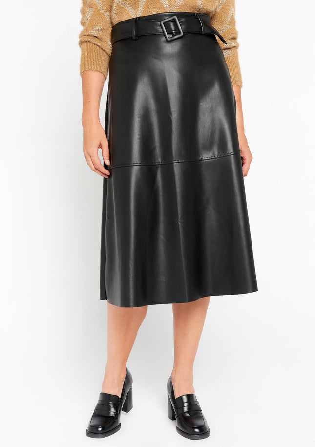 UNICORN Women's faux leather skirt midi length xs s m l xl xxl xxxl xxxxl xxxxxl