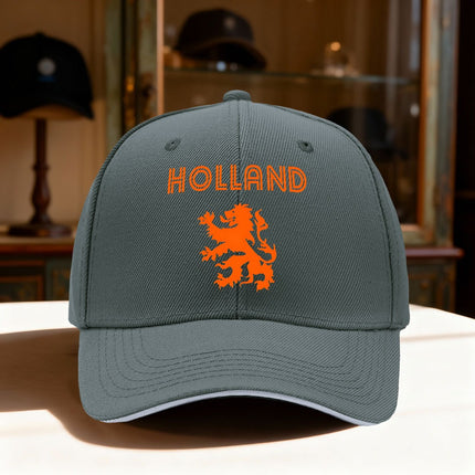 UNICORN Holland Lion Flag Logo Baseball Cap, Lightweight Casual Style, Unisex
