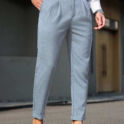 UNICORN Casual Fashion Versatile Suit with Pleated Long Pants s m l xl xxl