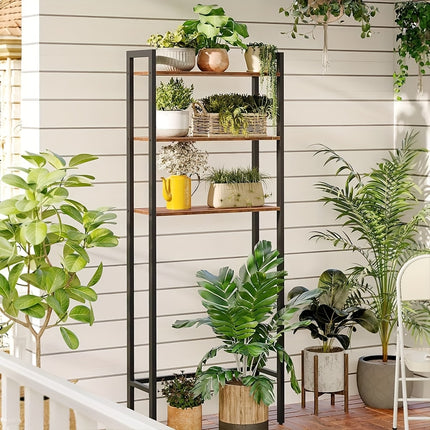 UNICORN Brown, Taupe 3 Tier Over Toilet Bathroom Storage Rack