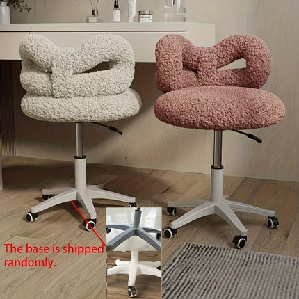UNICORN Elegant Makeup Chair with Adjustable Height white pink yellow light gray blue