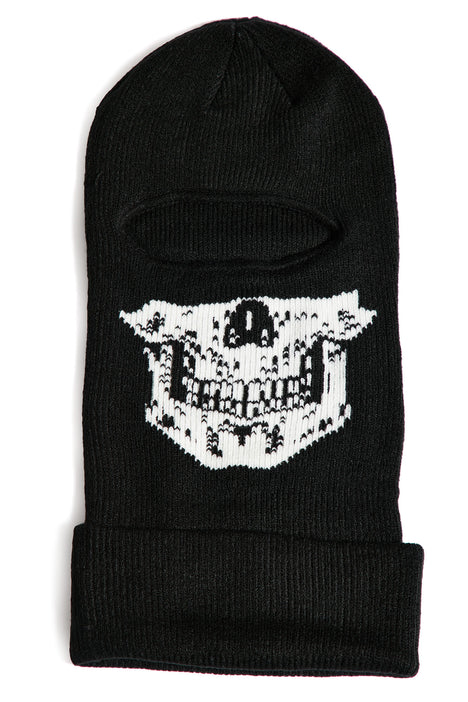 UNICORN Men's balaclava black and white