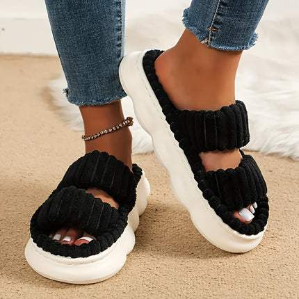 UNICORN Women's Indoor Comfortable Non-Slip Thick-Soled Two-Strap 37 39 41 42 44