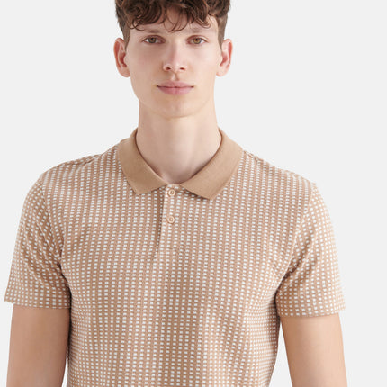 UNICORN Men's polo shirt pattern sand olive green gray green s m l xl xxl xxxl