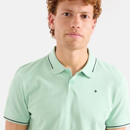 UNICORN Men's polo shirt green light blue beige black purple dark blue s m l xl xxl