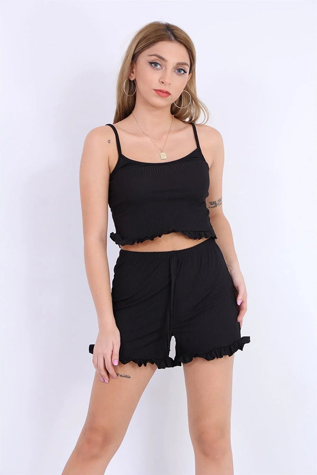 UNICORN Women's pajama set black green s m l xl