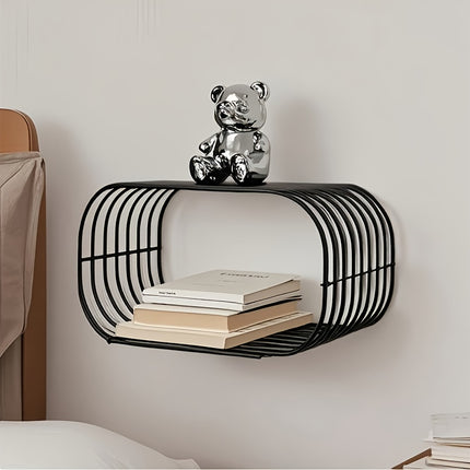 UNICORN Iron Art Metal High End silvery Red Black Sofa Side Table Living Room Home