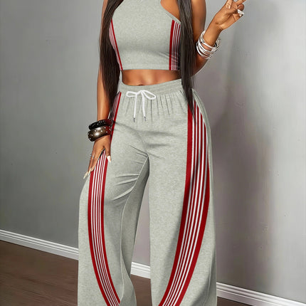 UNICORN Women's Standard Size American Retro Y2K Hot Style 2pcs Set s m l xl xxl