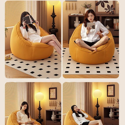 UNICORN comfortable reading sofa chair Yellow Brown Green Pink Gray White