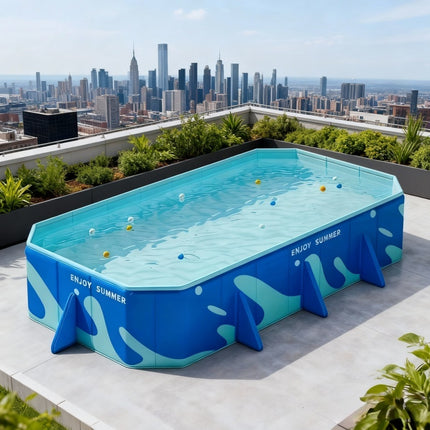 UNICORN Multi-functional Large Home Pool Made with Thickened PVC for Durability
