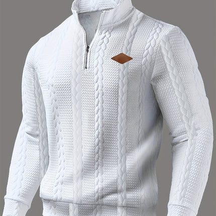 UNICORN Casual Polo, Zip-Up Collar Pullover, Men'S Henley Shirt s m l xl xxl xxxl