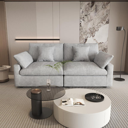 UNICORN Cloud Couch Modular Sofa 4.06meter U-Shaped White Black Gray Khaki