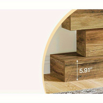 UNICORN 107.95cm Farmhouse Console Table Light Brown