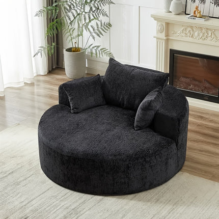 UNICORN Cinema Sofa, Lazy Sofa, Soft Plush Fabric Sofa Bed Grey