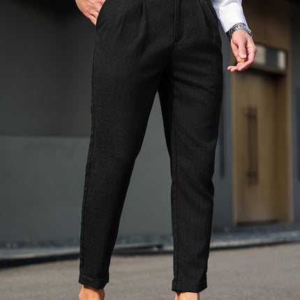 UNICORN Casual Fashion Versatile Suit with Pleated Long Pants s m l xl xxl