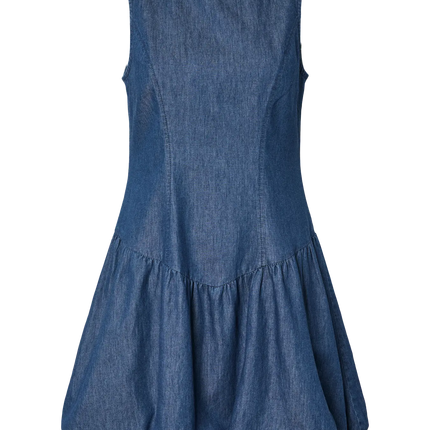Gleo short dress medium blue