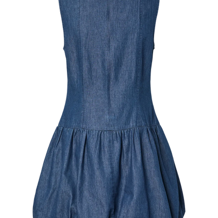 Gleo short dress medium blue