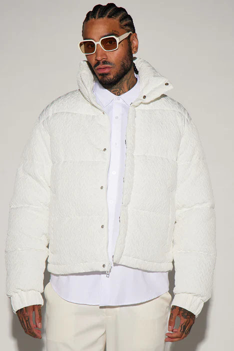 Heren jas wit zwart beige grijs s m l xl xxl xxxl