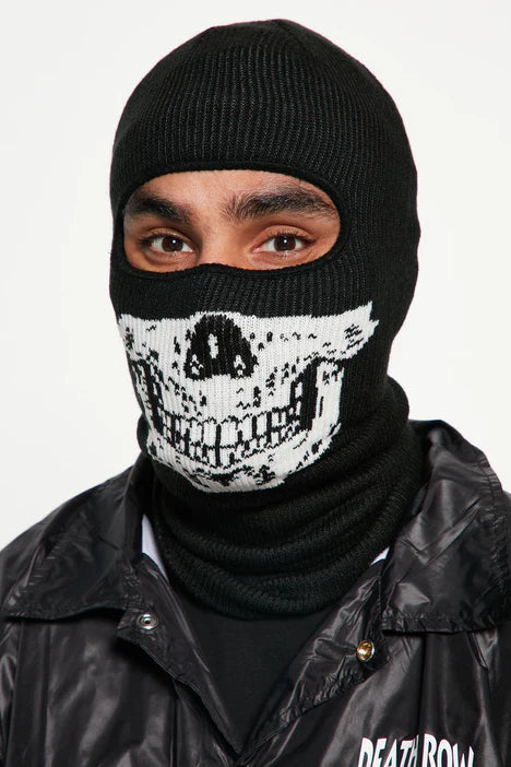 UNICORN Men's balaclava black and white