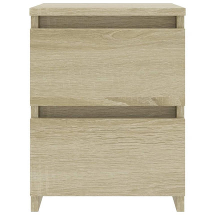 UNICORN Bedside table bedroom furniture light brown gray Width 30 cm Depth 30 cm Height 40 cm