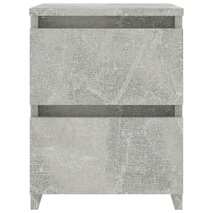 UNICORN Bedside table bedroom furniture light brown gray Width 30 cm Depth 30 cm Height 40 cm