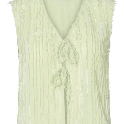 Tobine tie top gleam