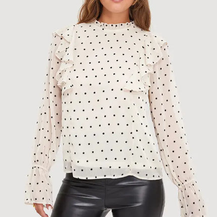 UNICORN Women's blouse black grey white xs s m l