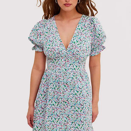 UNICORN Women's dress blue floral xs s m l