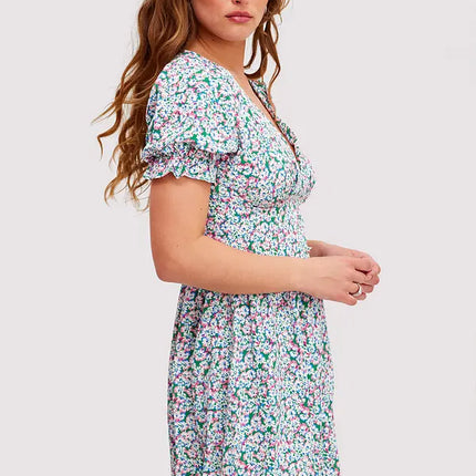 UNICORN Women's dress blue floral xs s m l