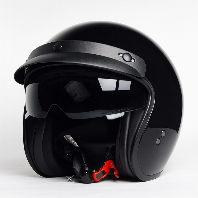 UNICORN Helmet vito special gloss black ece.06