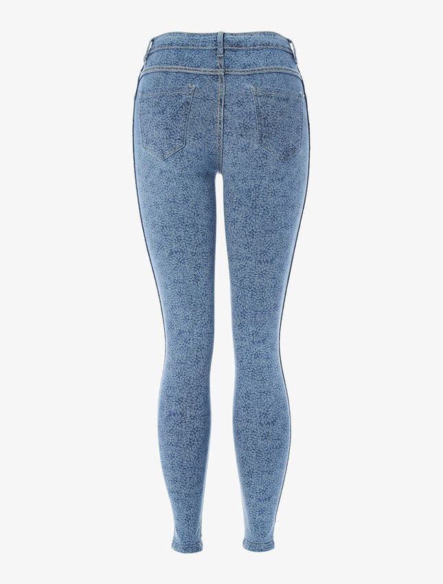 UNICORN Women's jeans with figures blue xs s m l xl