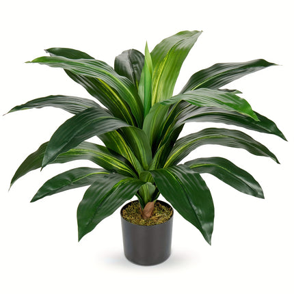 UNICORN 60cm Artificial Dragon Blood Tree Bonsai Lifelike Plastic Indoor Home Decor