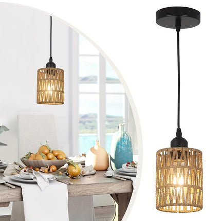 UNICORN Braided paper rope chandelier kitchen island lamp