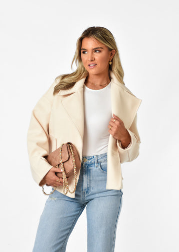 UNICORN Womens jacket cream s m l
