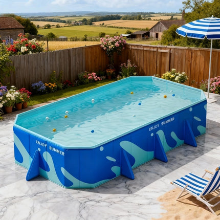 UNICORN Multi-functional Large Home Pool Made with Thickened PVC for Durability