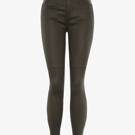 UNICORN Women's leather pants dark brown xs s m l xl