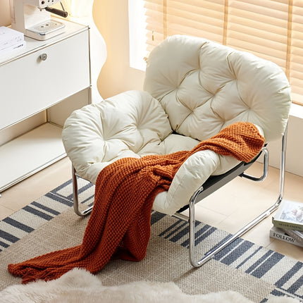 UNICORN Single Reclining Sofa Chair with Footrest Black White Brown
