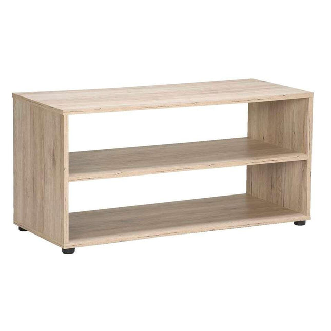 UNICORN TV cabinet modern light brown Width 90 cm Depth 39 cm Height 45 cm