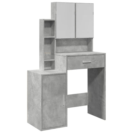 UNICORN Dressing Table Makeup with Mirror Black White Brown Grey Dressing Table