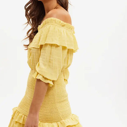 UNICORN Women's dress yellow xs s m l