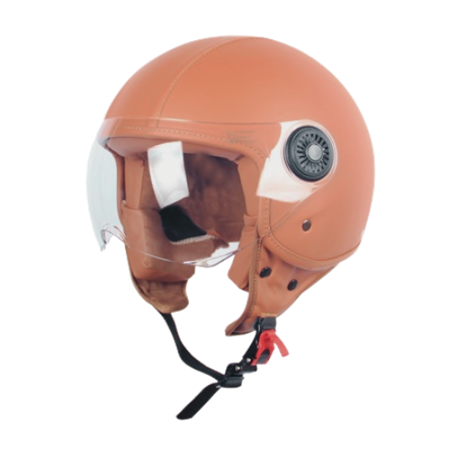 Helmet Vito Leather Brown Amsterdam