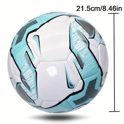 UNICORN Pro Size 5 Soccer Ball Men's and Women's, highly elastic, Blue Orange