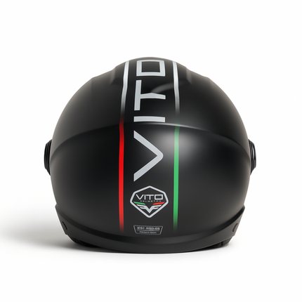 UNICORN Helm vito jet lavori - mat black fashion