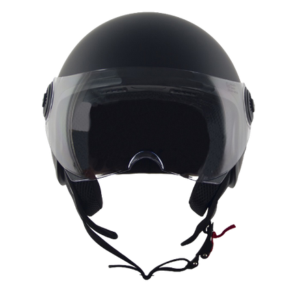Helmet Vito Jet Loreto Matte Black