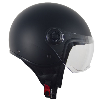 Helmet Vito Jet Loreto Matte Black